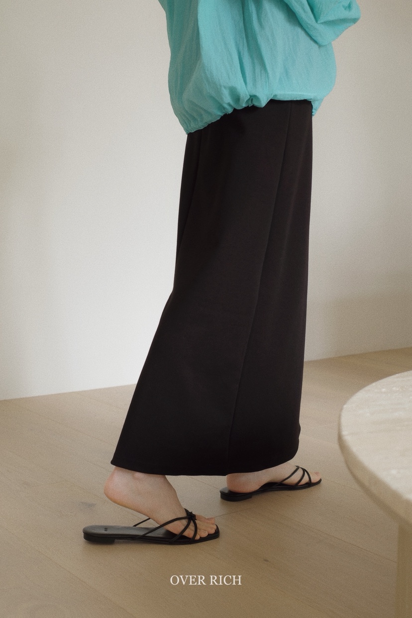 OVER RICH韓國㊣直郵東大門代購女裝新款推薦休閑人氣長裙OVER RICH長裙