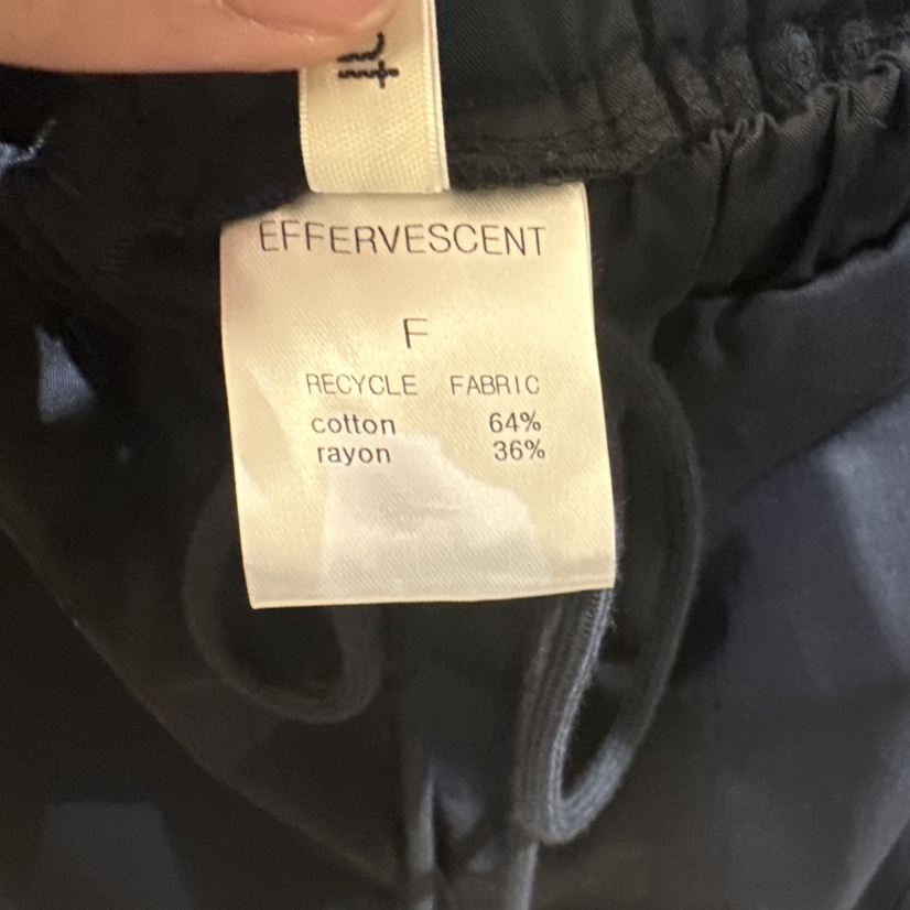 EFFERVESCENT韓國直郵㊣東大門實拍女裝新款時尚25春夏休閑褲evc/effervescent休閑褲