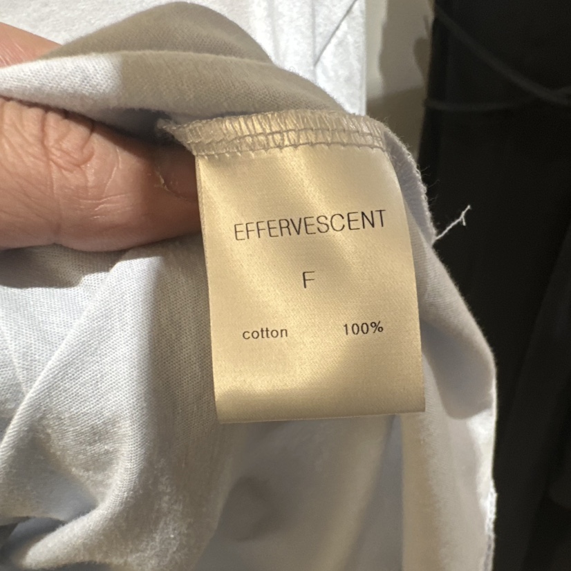 EFFERVESCENT韓國㊣直郵東大門代購女裝新品人氣推薦時尚T恤evc/effervescentT恤