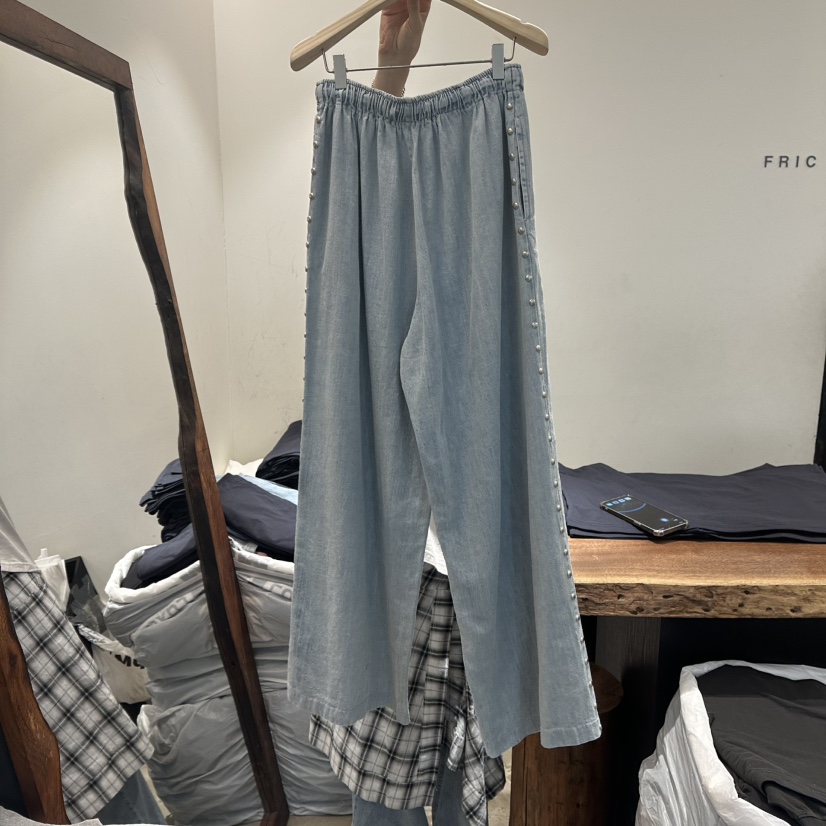 FRIC直郵韓國代購㊣女裝新品時尚25春夏推薦熱賣休閑休閑褲FRIC休閑褲