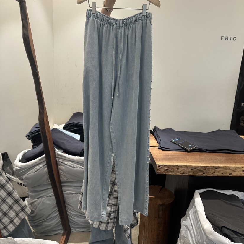 FRIC直郵韓國代購㊣女裝新品時尚25春夏推薦熱賣休閑休閑褲FRIC休閑褲