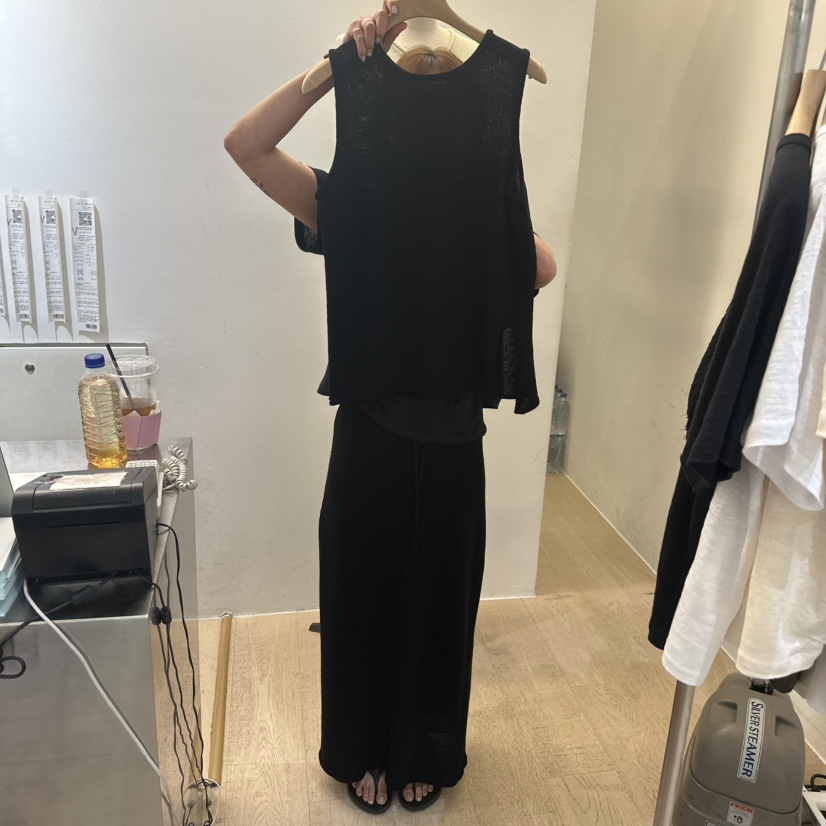 EFFERVESCENT韓國直郵㊣女裝新品休閑熱賣25春夏套裝兩件套evc/effervescent套裝圖色2