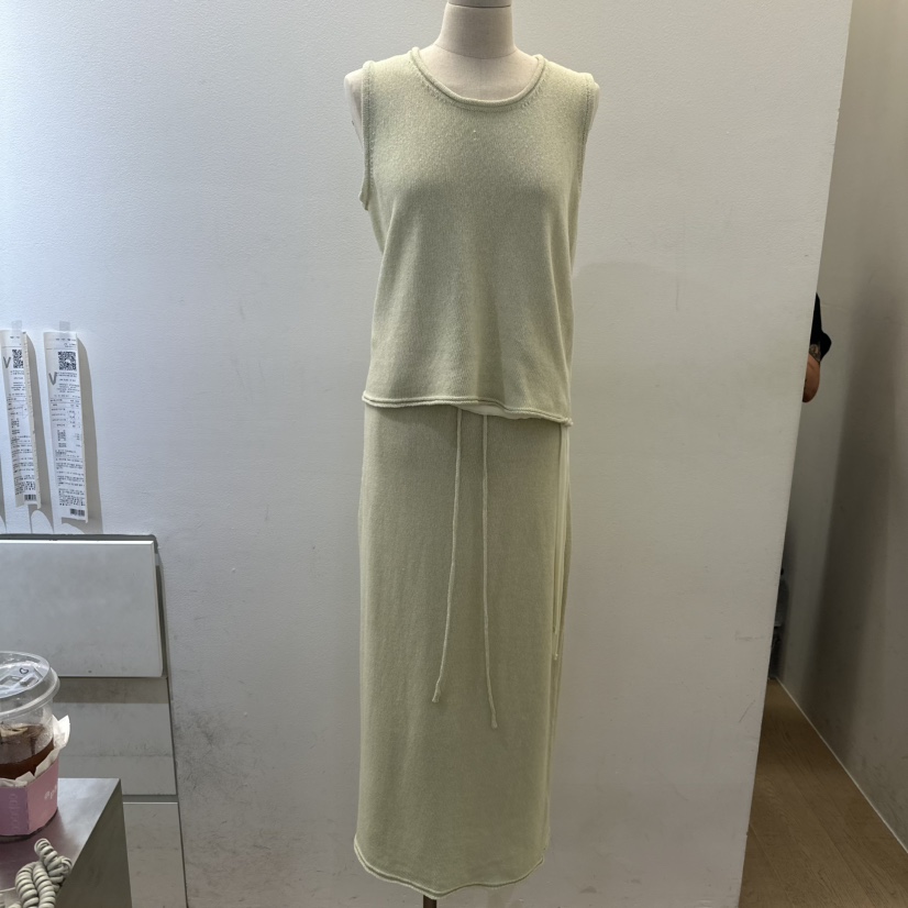 EFFERVESCENT韓國直郵㊣女裝新品休閑熱賣25春夏套裝兩件套evc/effervescent套裝圖色4