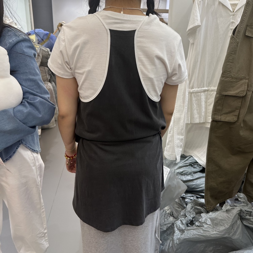 JADEMARKET韓國㊣直郵東大門代購女裝新品熱賣吊帶背心不含腰帶JADE MARKET吊帶/背心