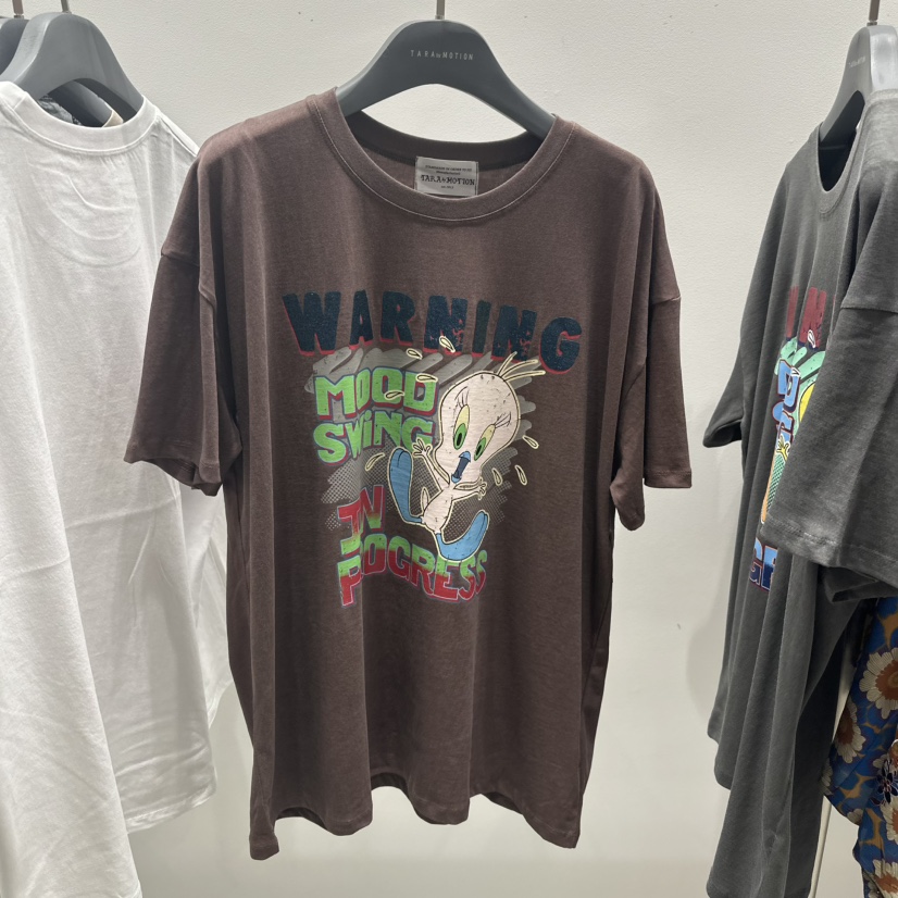 TARABY MOTION直郵韓國代購㊣女裝新品推薦熱賣25春夏人氣T恤TARABY MOTIONT恤圖色3