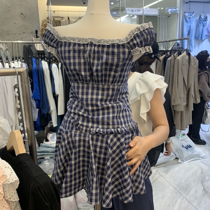 BEEN-A韓國㊣直郵東大門代購女裝新款推薦熱賣25春夏休閑短裙BEEN-A短裙