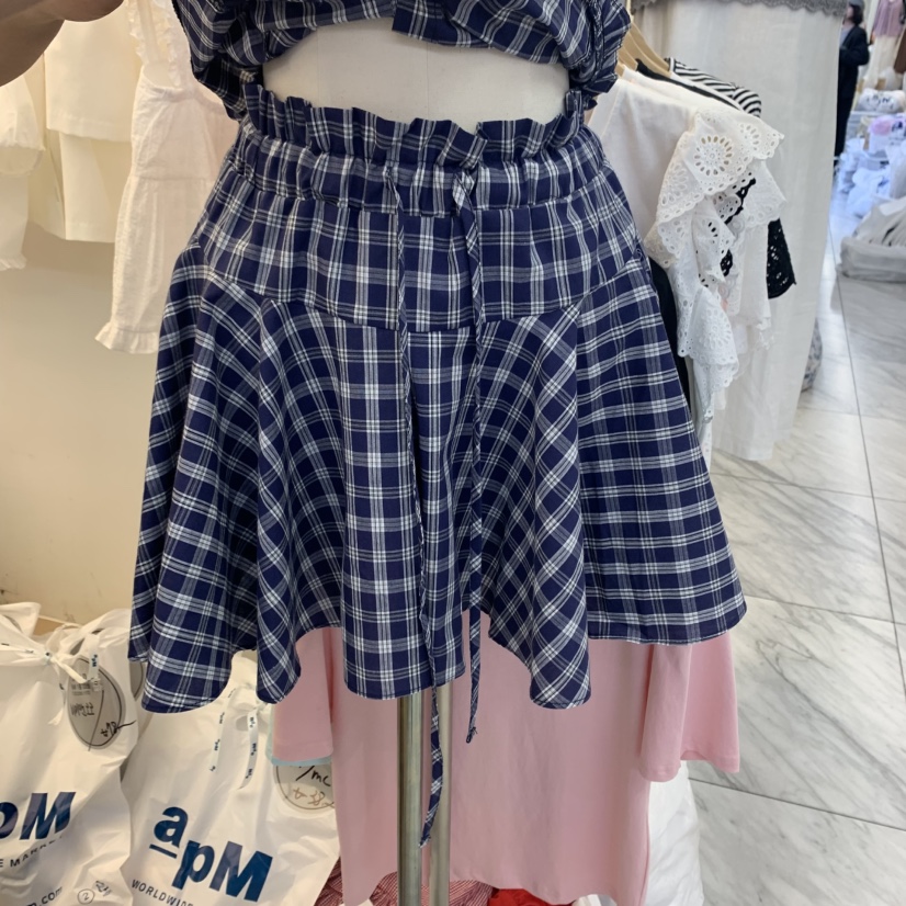 BEEN-A韓國㊣直郵東大門代購女裝新款推薦熱賣25春夏休閑短裙BEEN-A短裙