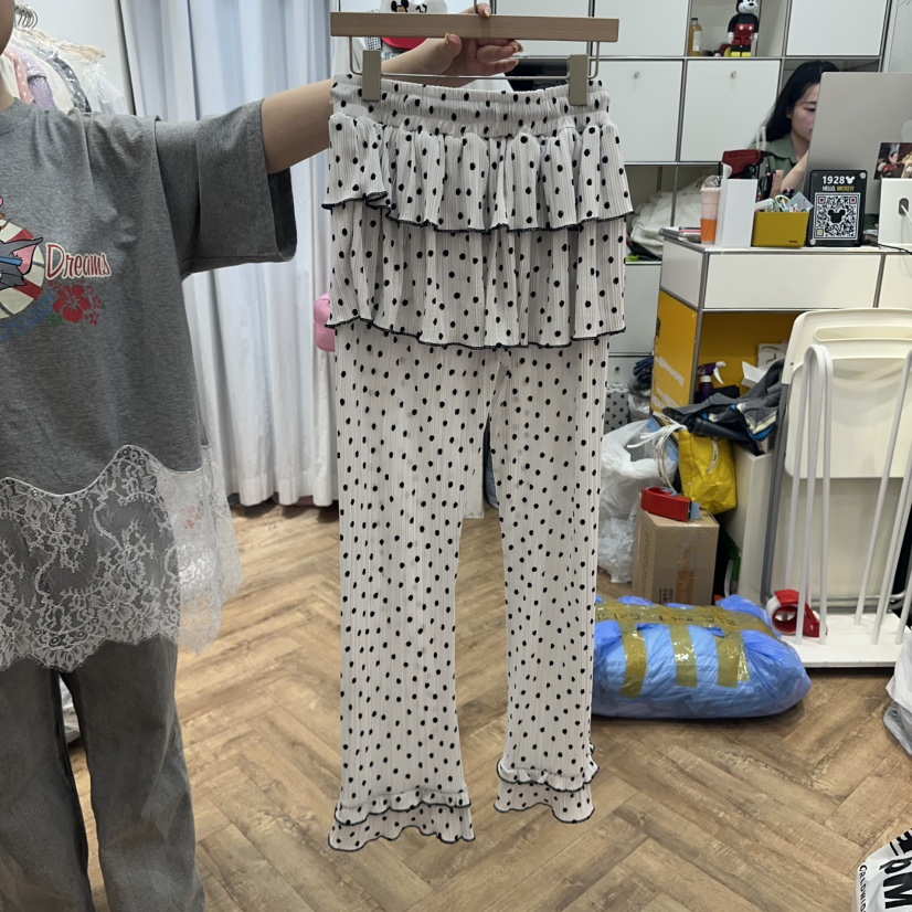 DE LINE韓國直郵㊣女裝新品熱賣人氣推薦25春夏時尚休閑裙褲DE LINE裙褲