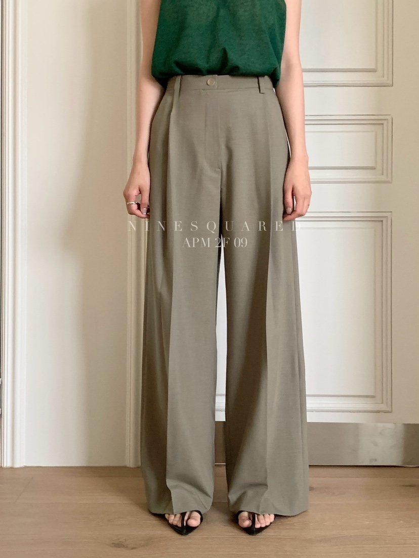 NINESQUARED韓國直郵㊣東大門實拍女裝新品25春夏人氣休閑褲NINESQUARED休閑褲