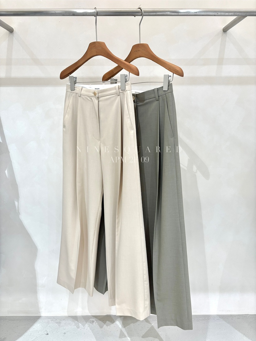 NINESQUARED韓國直郵㊣東大門實拍女裝新品25春夏人氣休閑褲NINESQUARED休閑褲