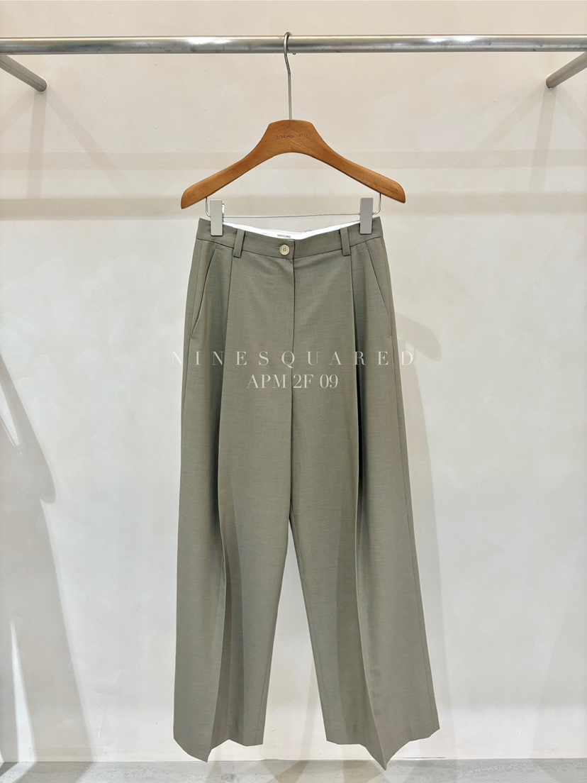 NINESQUARED韓國直郵㊣東大門實拍女裝新品25春夏人氣休閑褲NINESQUARED休閑褲