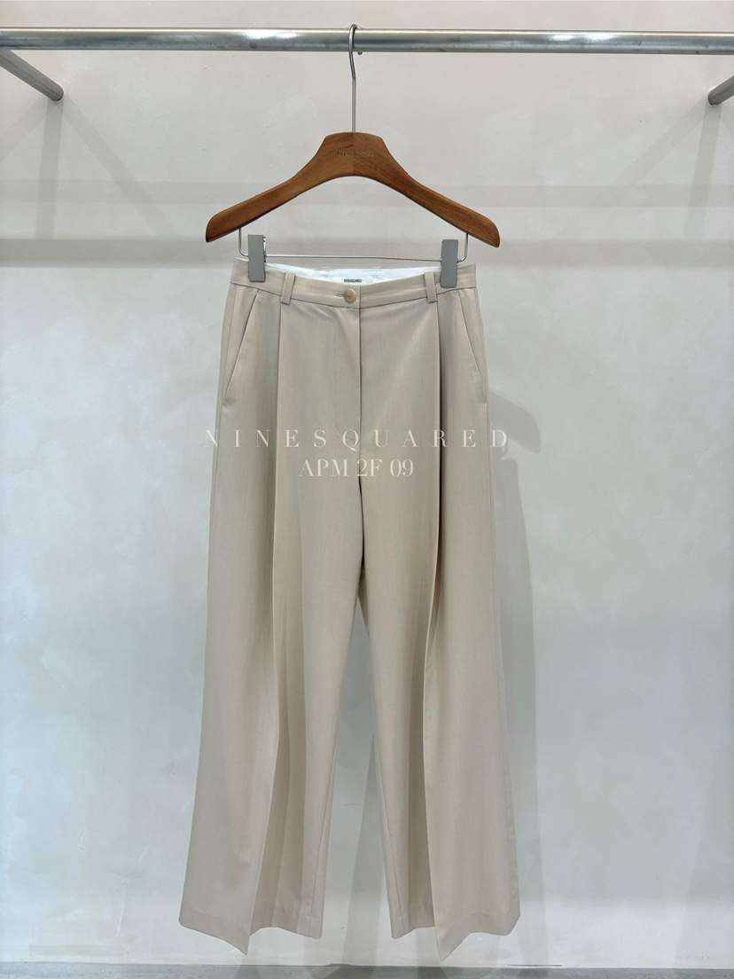 NINESQUARED韓國直郵㊣東大門實拍女裝新品25春夏人氣休閑褲NINESQUARED休閑褲圖色2