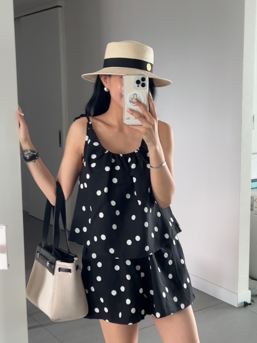 MILUI直郵韓國代購㊣女裝新品25春夏人氣時尚休閑熱賣吊帶背心MILUI吊帶/背心