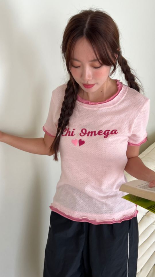 HEY/TO SEWING韓國㊣直郵東大門代購女裝新品25春夏時尚T恤BY HEY/TO SEWINGT恤