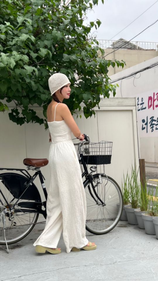 HEY/TO SEWING韓國直郵㊣女裝新款時尚休閑推薦25春夏連體褲BY HEY/TO SEWING連體褲