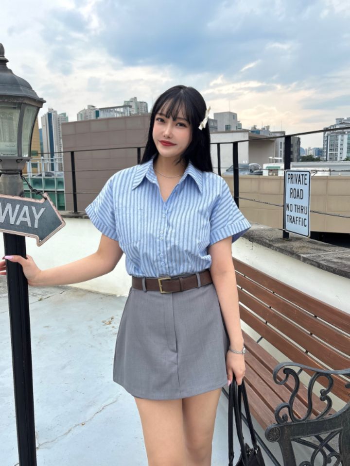 mars韓國㊣直郵東大門代購女裝新品推薦時尚熱賣襯衫蕾絲衫mars襯衫/蕾絲衫