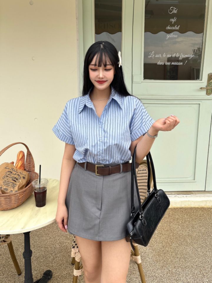mars韓國㊣直郵東大門代購女裝新品推薦時尚熱賣襯衫蕾絲衫mars襯衫/蕾絲衫