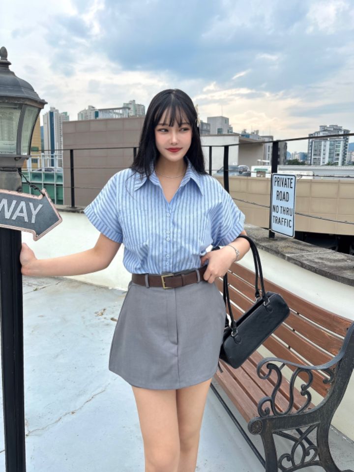 mars韓國㊣直郵東大門代購女裝新品推薦時尚熱賣襯衫蕾絲衫mars襯衫/蕾絲衫