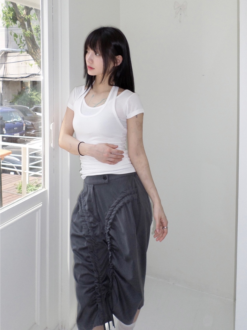 I I韓國㊣直郵東大門代購女裝新品時尚人氣熱賣休閑25春夏短褲ITSSONG短褲