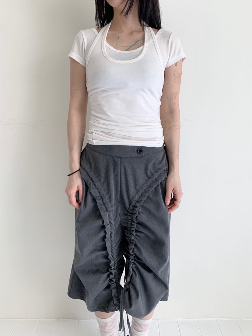 I I韓國㊣直郵東大門代購女裝新品時尚人氣熱賣休閑25春夏短褲ITSSONG短褲
