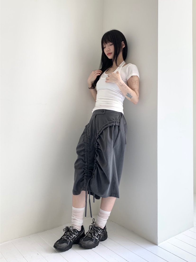 I I韓國㊣直郵東大門代購女裝新品時尚人氣熱賣休閑25春夏短褲ITSSONG短褲