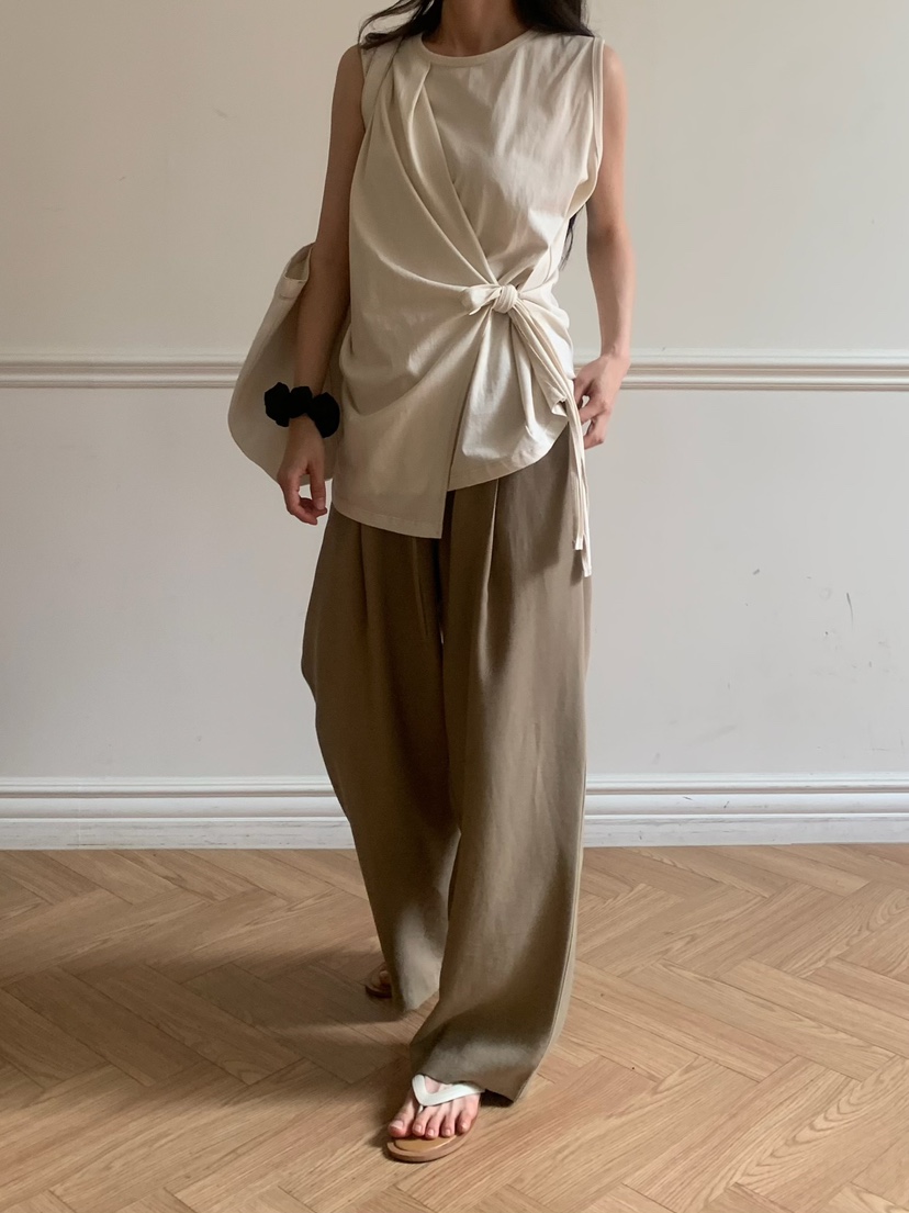 BLEECKER韓國直郵㊣女裝新款時尚休閑25春夏人氣推薦吊帶背心BLEECKER吊帶/背心