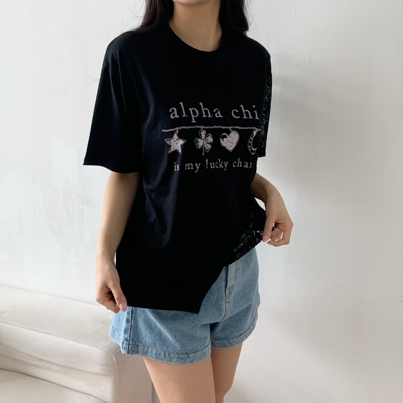 LOVABLE韓國直郵㊣女裝新款25春夏休閑人氣熱賣時尚推薦T恤LOVABLET恤
