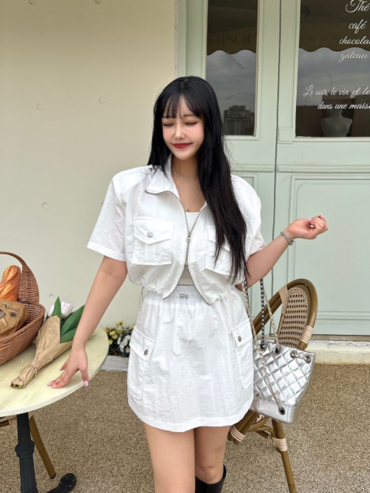 mars韓國直郵㊣東大門實拍女裝新款人氣推薦休閑25春夏短裙mars短裙