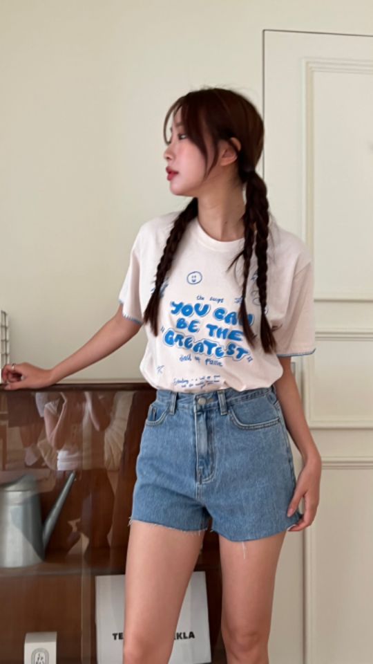 HEY/TO SEWING韓國㊣直郵東大門代購女裝新款熱賣休閑T恤BY HEY/TO SEWINGT恤