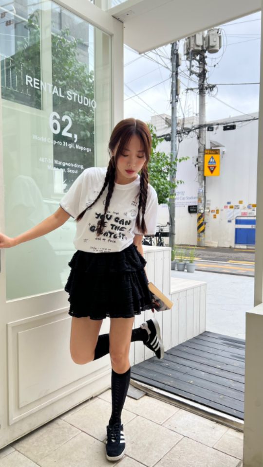 HEY/TO SEWING韓國㊣直郵東大門代購女裝新款熱賣休閑T恤BY HEY/TO SEWINGT恤