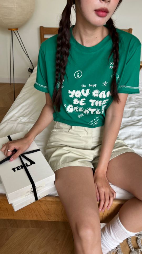 HEY/TO SEWING韓國㊣直郵東大門代購女裝新款熱賣休閑T恤BY HEY/TO SEWINGT恤