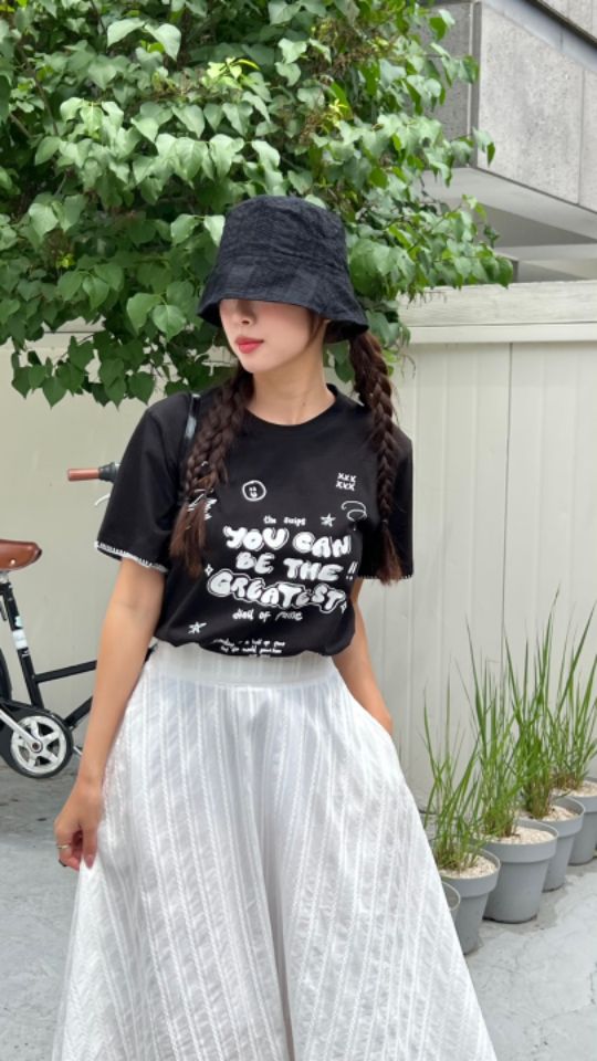 HEY/TO SEWING韓國㊣直郵東大門代購女裝新款熱賣休閑T恤BY HEY/TO SEWINGT恤