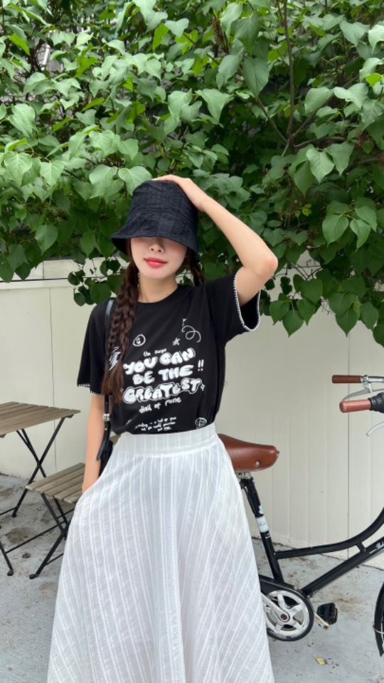 HEY/TO SEWING韓國㊣直郵東大門代購女裝新款熱賣休閑T恤BY HEY/TO SEWINGT恤