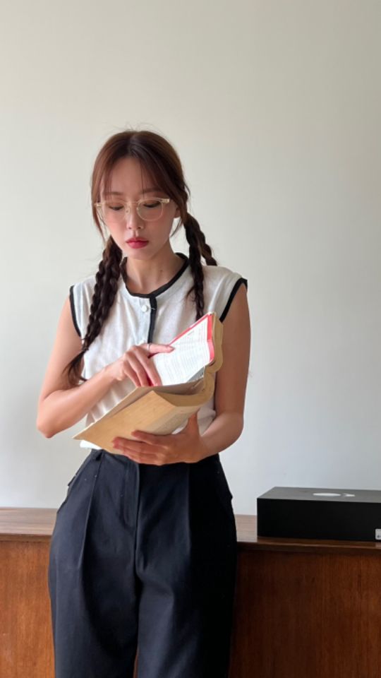 HEY/TO SEWING韓國直郵㊣東大門實拍女裝新款推薦人氣馬甲BY HEY/TO SEWING馬甲