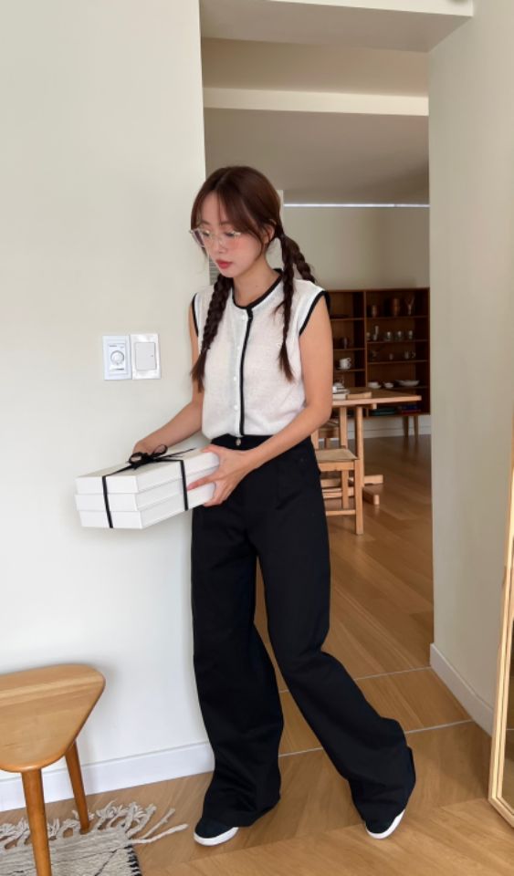 HEY/TO SEWING韓國直郵㊣東大門實拍女裝新款推薦人氣馬甲BY HEY/TO SEWING馬甲