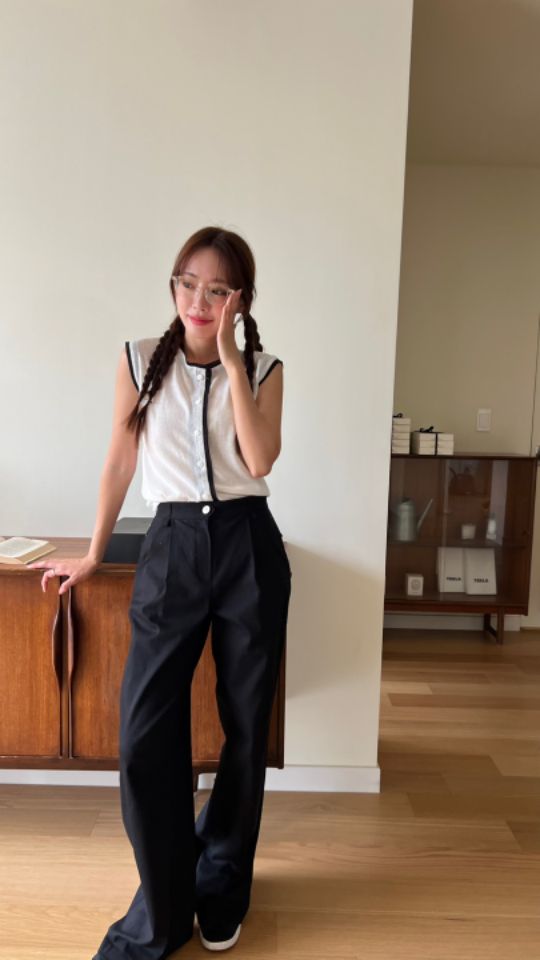 HEY/TO SEWING韓國直郵㊣東大門實拍女裝新款推薦人氣馬甲BY HEY/TO SEWING馬甲