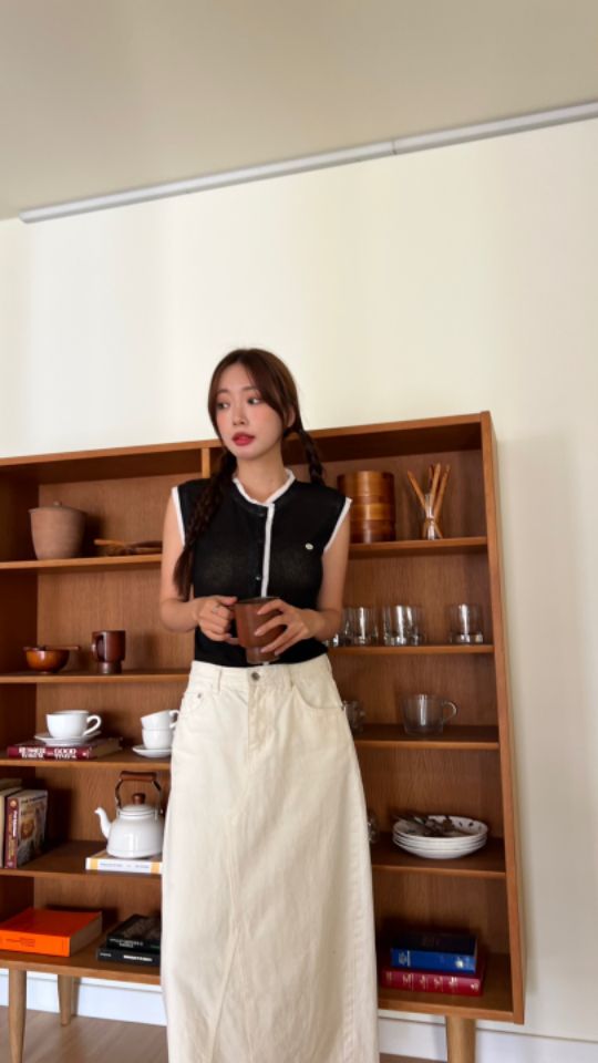 HEY/TO SEWING韓國直郵㊣東大門實拍女裝新款推薦人氣馬甲BY HEY/TO SEWING馬甲