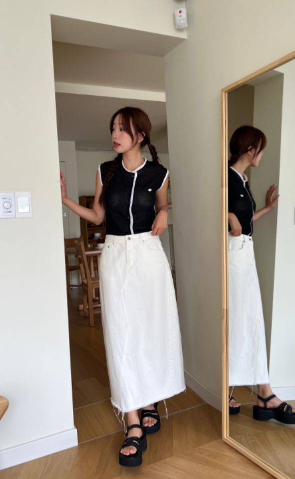 HEY/TO SEWING韓國直郵㊣東大門實拍女裝新款推薦人氣馬甲BY HEY/TO SEWING馬甲