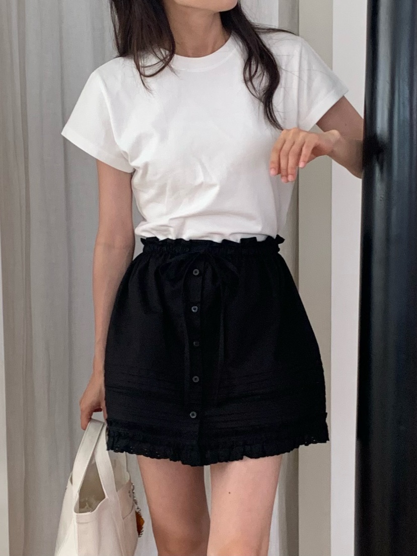 BLEECKER韓國直郵㊣女裝新款推薦25春夏時尚熱賣休閑人氣短裙BLEECKER短裙