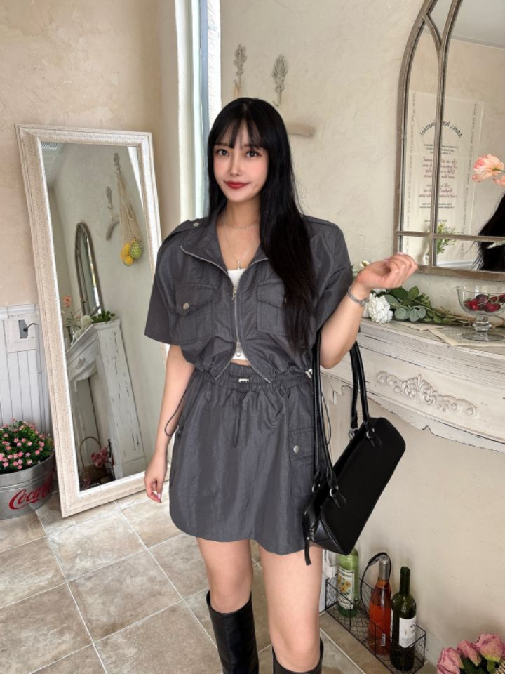 mars韓國直郵㊣東大門實拍女裝新品25春夏時尚人氣休閑夾克mars夾克