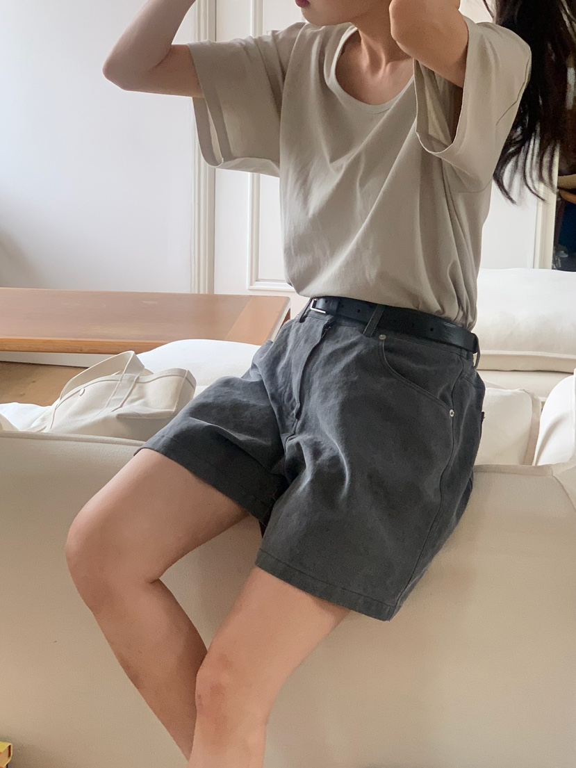 BLEECKER韓國㊣直郵東大門代購女裝新款推薦休閑人氣時尚短褲BLEECKER短褲