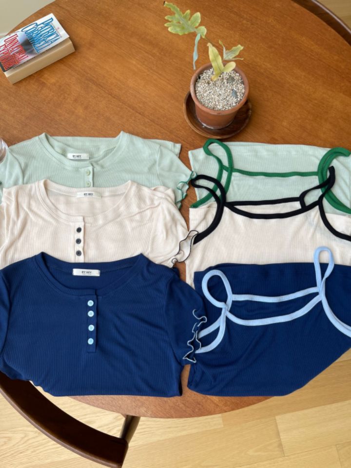 HEY/TO SEWING韓國直郵㊣女裝新款25春夏休閑熱賣時尚套裝BY HEY/TO SEWING套裝