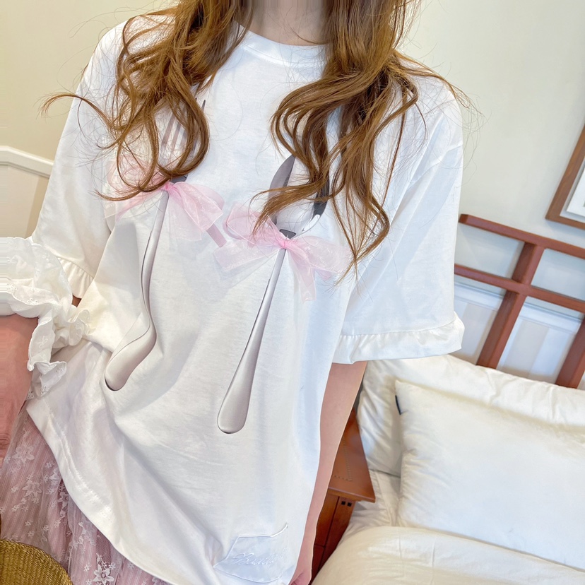 BOUTIQUE-L韓國直郵㊣女裝新品熱賣人氣推薦休閑25春夏T恤BOUTIQUE-LT恤