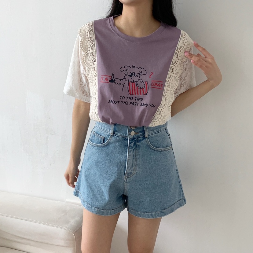 LOVABLE直郵韓國代購㊣女裝新款人氣時尚熱賣25春夏推薦T恤LOVABLET恤