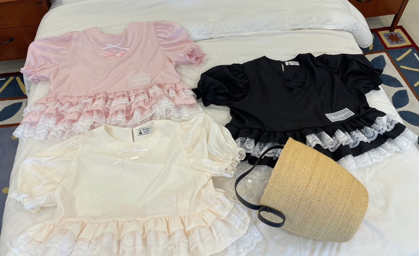 BOUTIQUE-L直郵韓國代購㊣女裝新款時尚人氣推薦襯衫蕾絲衫BOUTIQUE-L襯衫/蕾絲衫