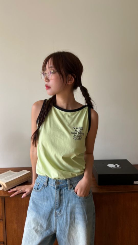 HEY/TO SEWING韓國㊣直郵東大門代購女裝新品熱賣吊帶背心BY HEY/TO SEWING吊帶/背心