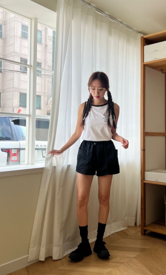 HEY/TO SEWING韓國㊣直郵東大門代購女裝新品熱賣吊帶背心BY HEY/TO SEWING吊帶/背心