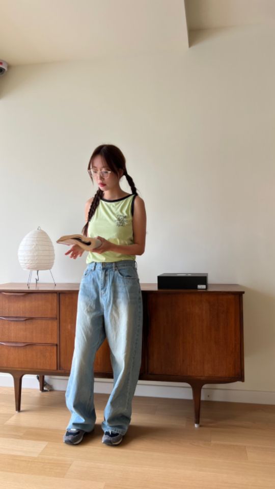 HEY/TO SEWING韓國㊣直郵東大門代購女裝新品熱賣吊帶背心BY HEY/TO SEWING吊帶/背心