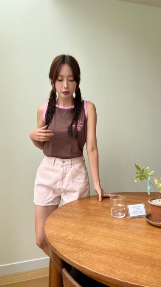 HEY/TO SEWING韓國㊣直郵東大門代購女裝新品熱賣吊帶背心BY HEY/TO SEWING吊帶/背心