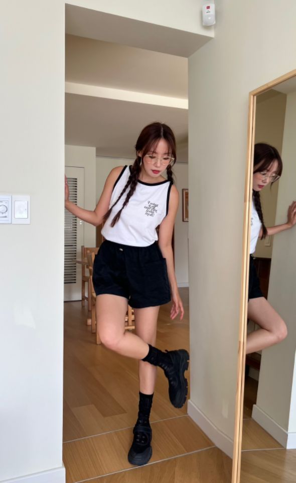 HEY/TO SEWING韓國㊣直郵東大門代購女裝新品熱賣吊帶背心BY HEY/TO SEWING吊帶/背心